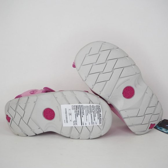Timberland Little Harbor Sandal Toddler Pink White - Picture 9 of 12